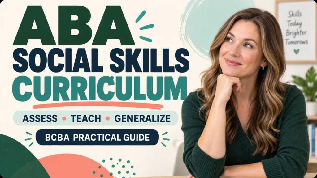 featured ABA Social Skills Curriculum: How to Plan Goals, Teaching, and Generalizationfeatured