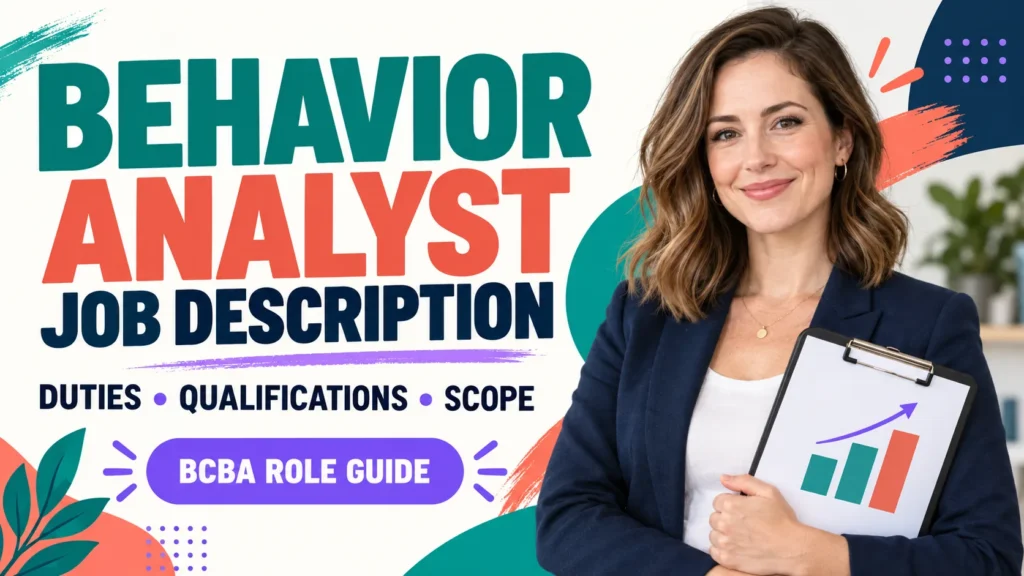 featured Behavior Analyst Job Description: BCBA Duties, Qualifications, and Scopefeatured