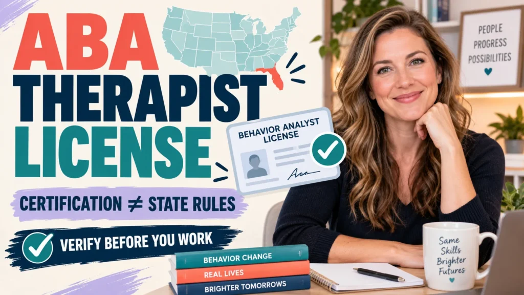 featured ABA Therapist License: Certification, State Rules, and Verificationfeatured