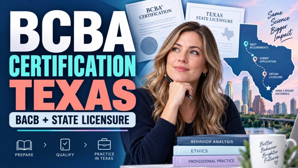 featured BCBA Certification Texas: What BCBA Candidates Should Know Before They Studyfeatured