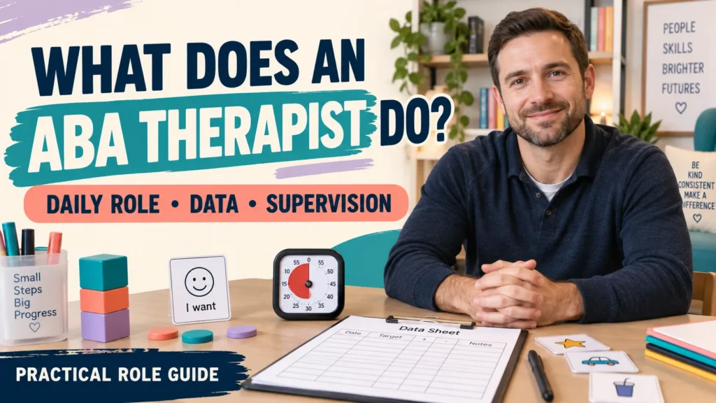 featured What Does an ABA Therapist Do? Daily Duties vs BCBA Scopefeatured