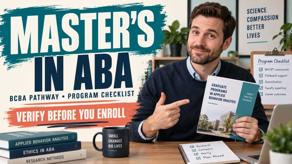 featured Master’s in Applied Behavior Analysis: How to Choose a BCBA-Ready Programfeatured