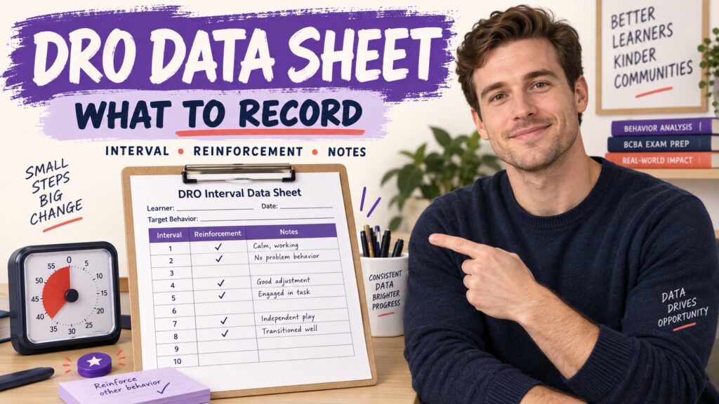 featured DRO Data Sheet in ABA: What to Recordfeatured