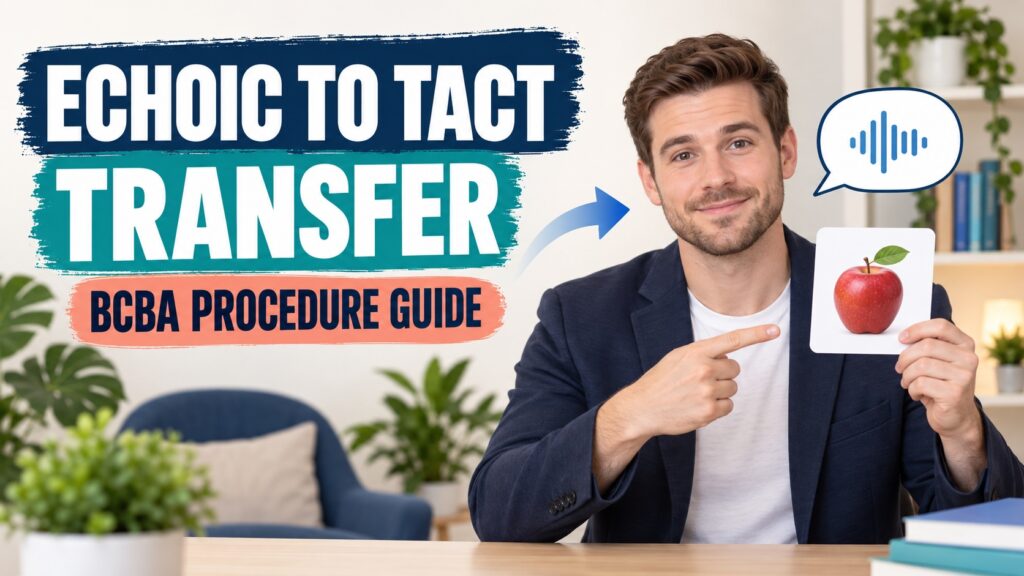 featured Echoic to Tact Transfer: ABA Procedure Guidefeatured