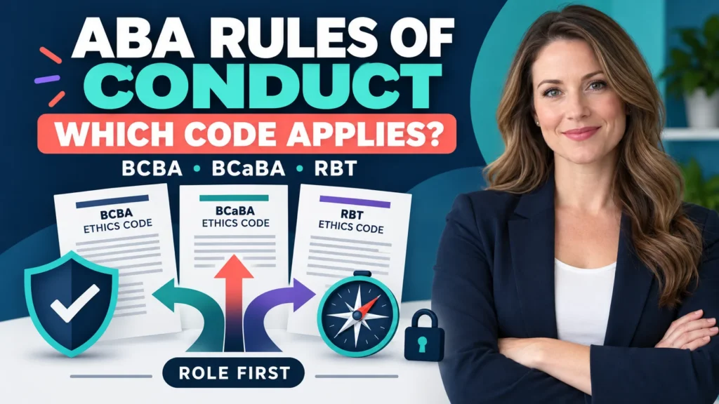 featured-aba-rules-of-conduct-v1 ABA Rules of Conduct: Which Code Applies to BCBA, BCaBA, or RBT?featured-aba-rules-of-conduct-v1