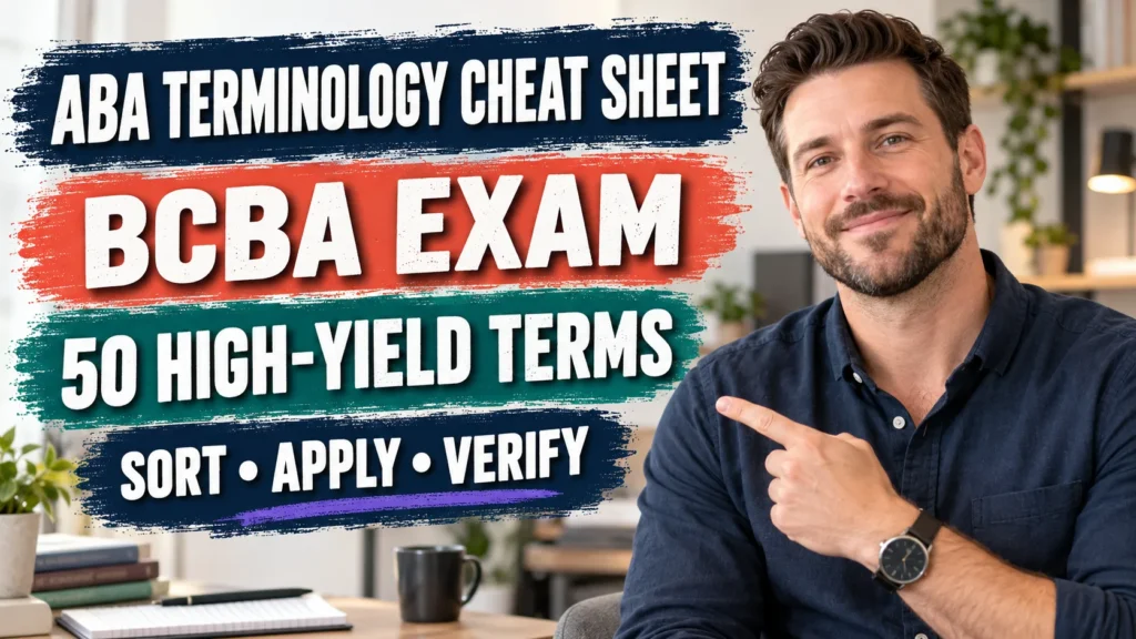 featured-aba-terminology-cheat-sheet-v1 ABA Terminology Cheat Sheet: 50 Essential Terms for the BCBA Examfeatured-aba-terminology-cheat-sheet-v1