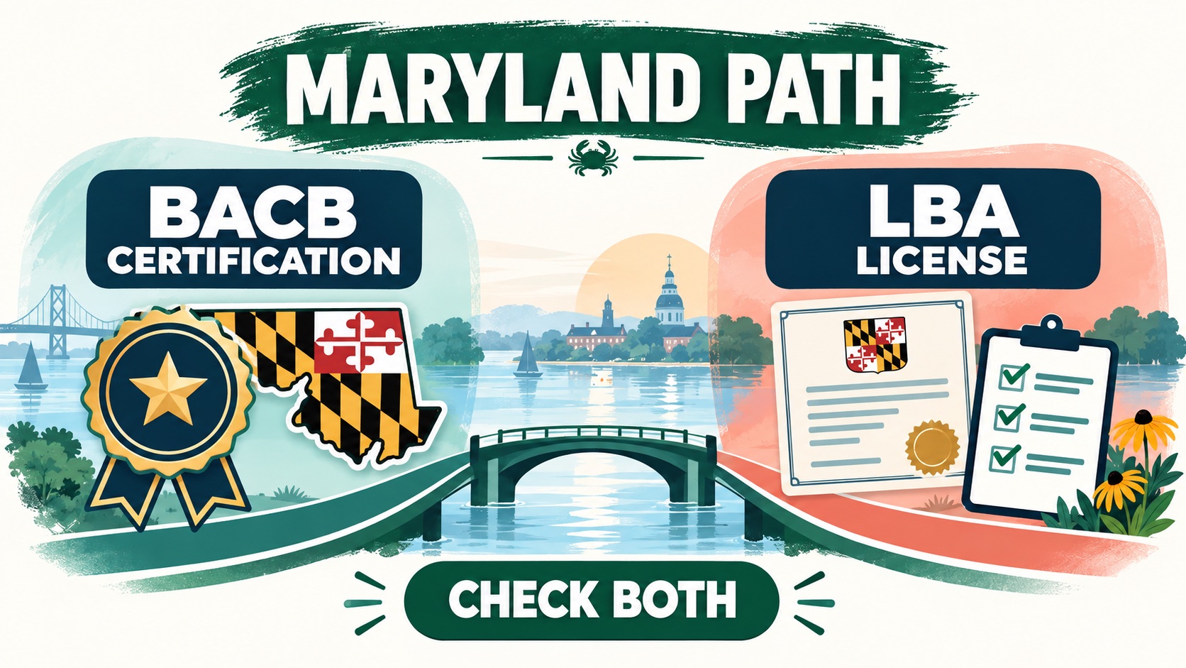 Maryland BCBA Certification: BACB Credential, LBA License, and Application Timing Maryland BCBA Certification: BACB Credential, LBA License, and Application Timingimage_1