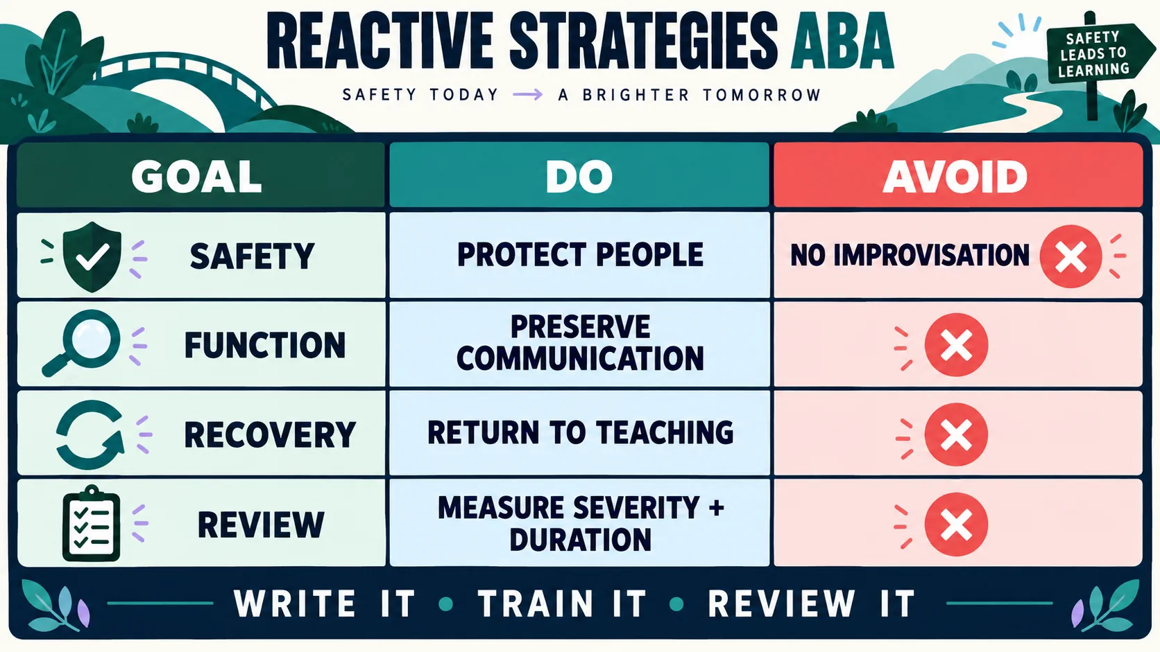 Reactive Strategies ABA: Safety, Function, and BIP Decisions Reactive Strategies ABA: Safety, Function, and BIP Decisionsimage_2