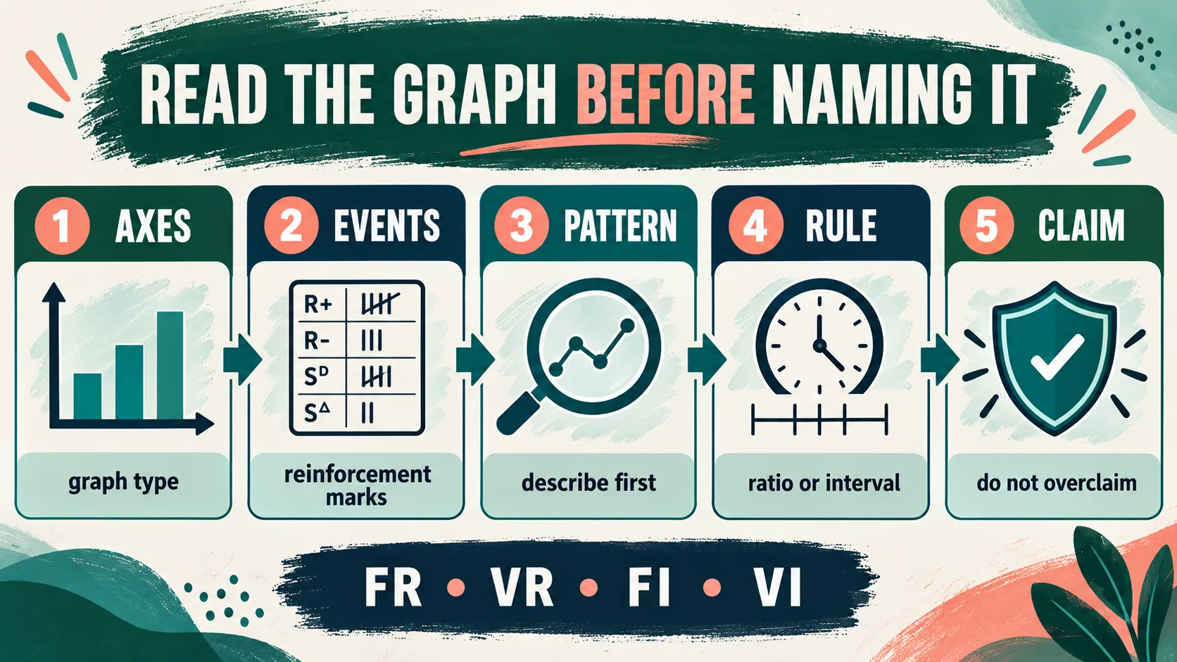 Reinforcement Schedules Graph: ABA Reading Guide Reinforcement Schedules Graph: ABA Reading Guidereinforcement-graph-five-step-read-v1